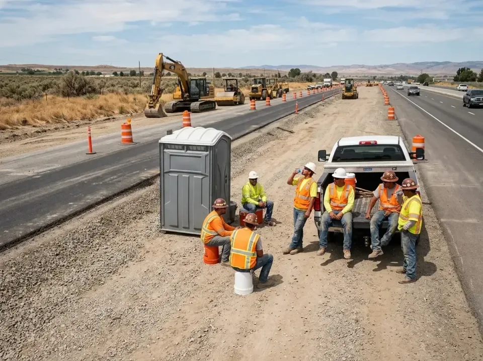 highway-road-construction-crew-007 — frequently asked questions, Porta Potty and Restroom Rentals in Cedar Falls, IA
